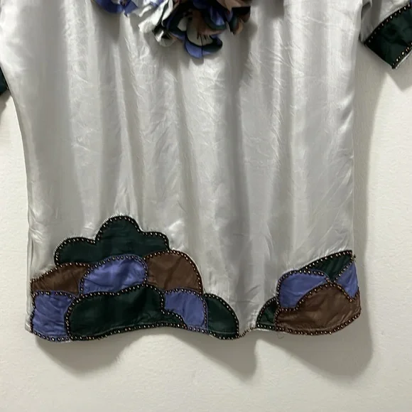 Marc Jacobs Multicolor Ruffle Blouse - Picture 4 of 16